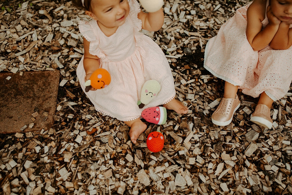 Baby Toy Friendly pear rattle