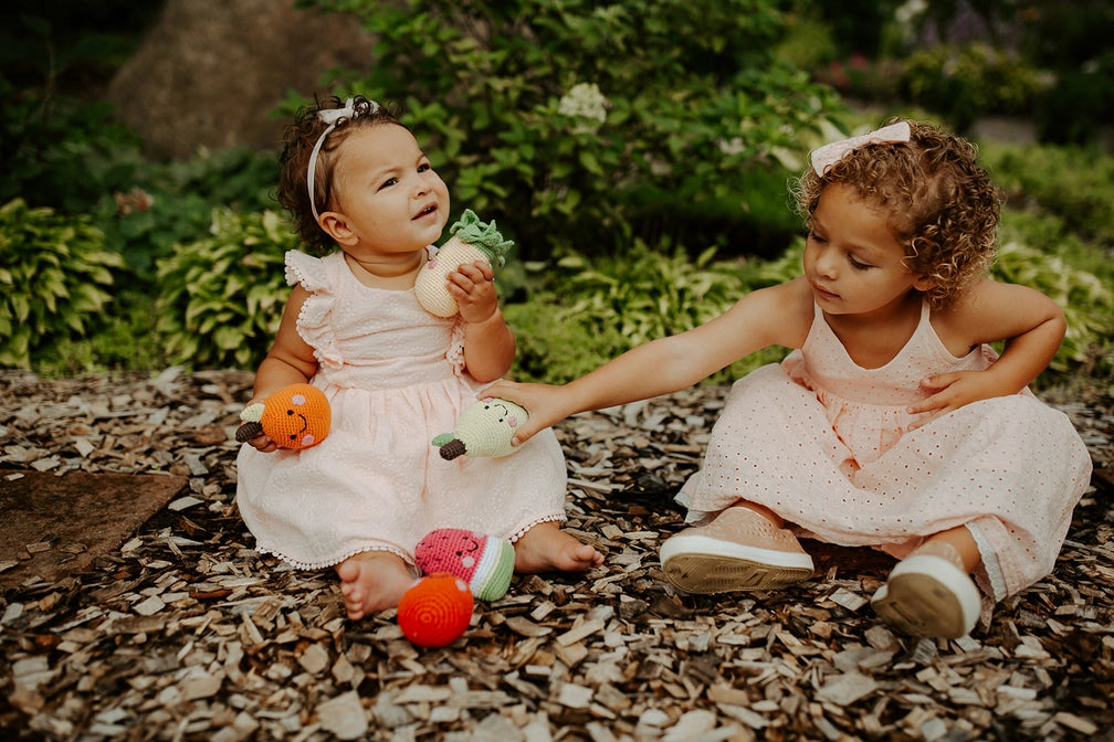 Baby Toy Friendly pear rattle